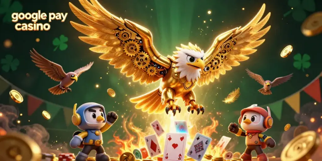 Experience thrilling gameplay at a google pay casino with vibrant characters in a holographic world.