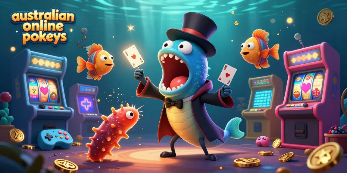 Experience the excitement of australian online pokies in a vibrant underwater casino scene.