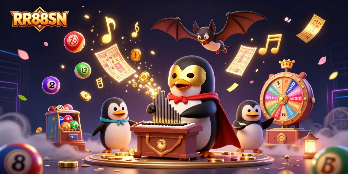 Experience the thrill of winning at RR88SN with vibrant lottery elements and dynamic casino action.