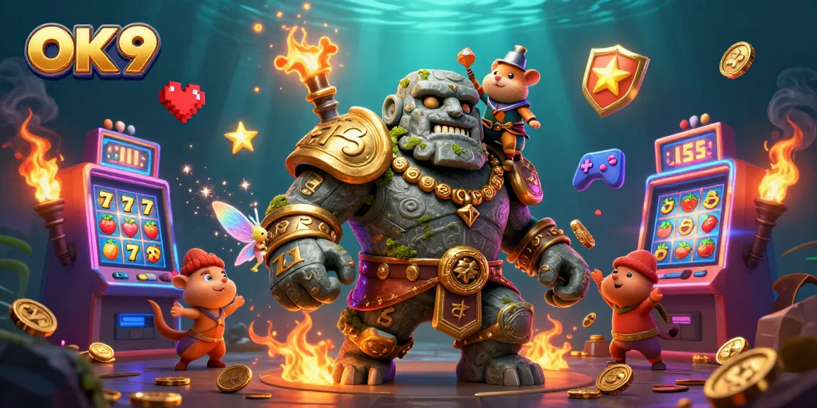 Experience vibrant gaming adventures and winning strategies at OK 9's fantasy casino.